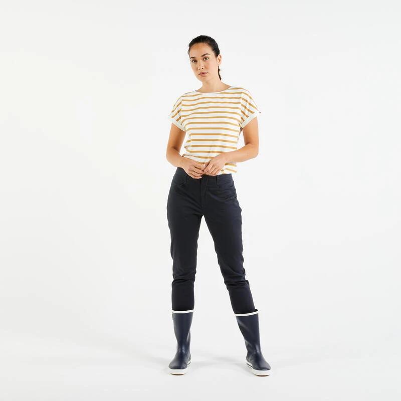 Tribord Bottes Caoutchouc Adulte SAILING 500 Navy 4 Tribord Bottes Caoutchouc Adulte SAILING 500 Navy – Image 4