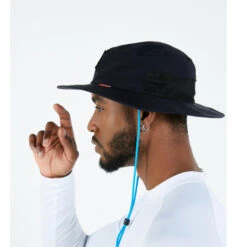 Tribord Chapeau Bateau Sailing 500 Adulte Voile Noir -Pêche En Mer Boutique chapeau bateau sailing 500 adulte voile noir 4