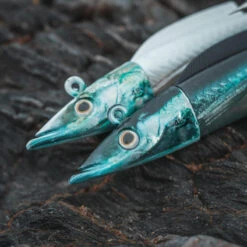 COMBO Leurres Souples Shad Lançon EELO 200 48gr NATURAL -Pêche En Mer Boutique combo leurres souples shad lancon eelo 200 48gr natural 4