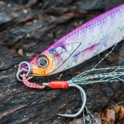 CUILLER BIASTOS 80gr ROSE HARENG Pêche Au Leurre En Mer -Pêche En Mer Boutique cuiller biastos 80gr rose hareng peche au leurre en mer 2