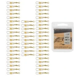 Émerillon Pêche Rolling Snap INOX BRASS SW X50 -Pêche En Mer Boutique emerillon peche rolling snap inox brass sw x50 4