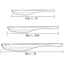 LEURRE SOUPLE FINESS AVEC ATTRACTANT WXM YUBARI FINSS 130 BLANC -Pêche En Mer Boutique leurre souple finess avec attractant wxm yubari finss 130 blanc 5